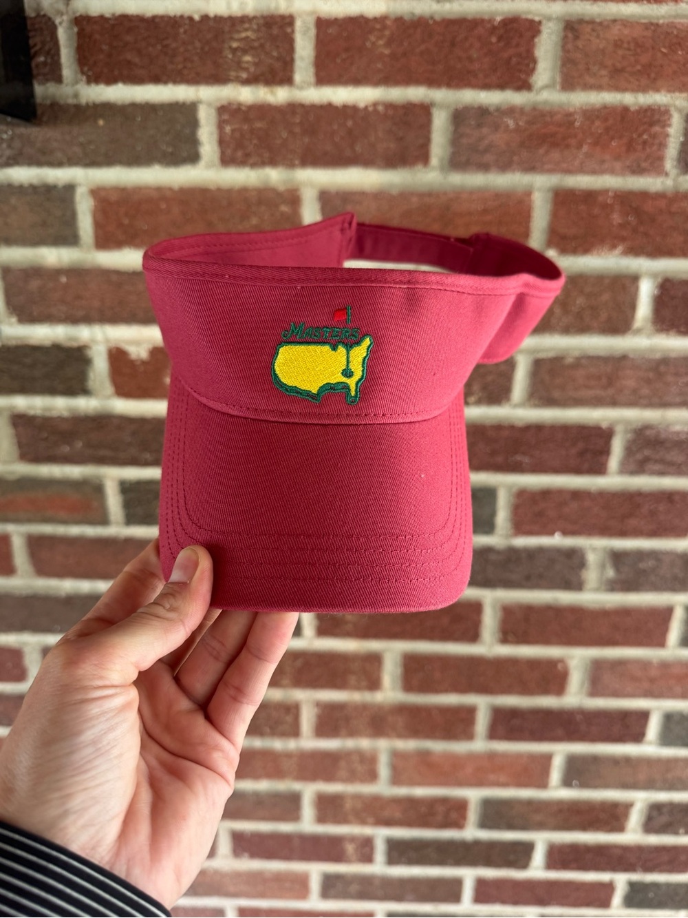 American Needle Kids Maroon Masters Visor